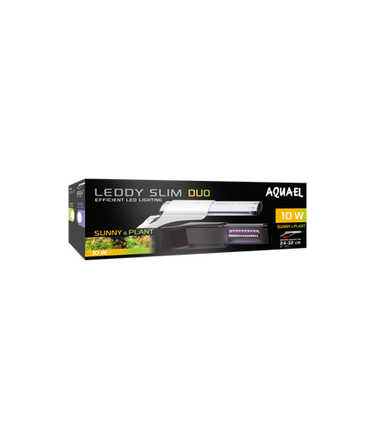Aquael Leddy Slim Duo Sunny & plant &night Black 10W